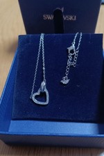 Neue Swarovski Halskette mit Herz, Kollektion Lovely, OVP,Silber, A-Nr. 5636444