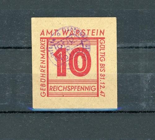 Warstein pfennig notgeld - warstein, (