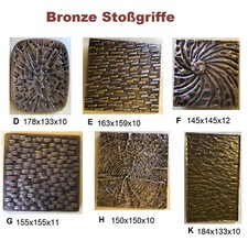 Stoßgriff/Wappen aus massiver