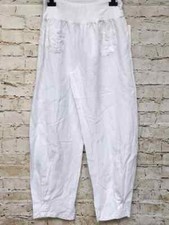 Leinen Damen Hose Lagenlook