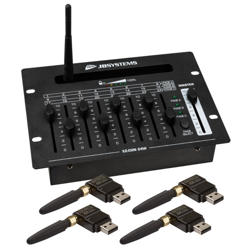 Systems con 24w - 24w, dmx