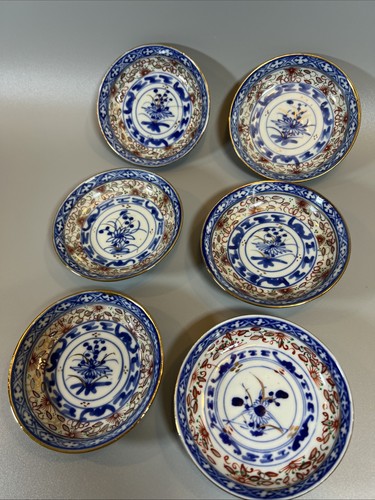 Antik reiskorn porzellan - 6x,