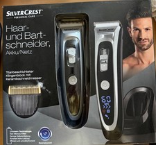 Silvercrest Haar- und Bartschneider mit Reisetasche Akku/Netz