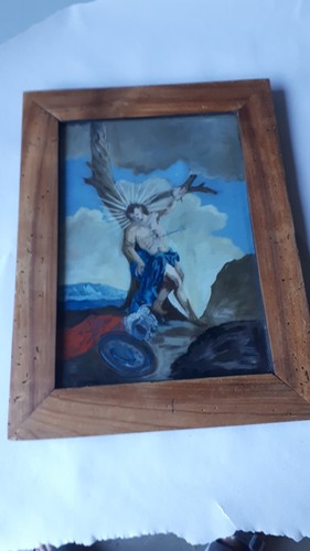 Hinterglasbild hlg sebastian - hinterglasbild,
