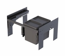 Wesco Abfallsammelsystem Pullboy Soft Fusion 320 K/600-1, anthrazit, 17 (1x17...