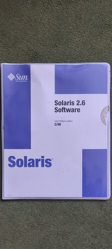 Sun microsystems solaris 6 - microsystems,