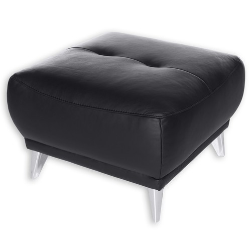 Polsterhocker schwarz - -,