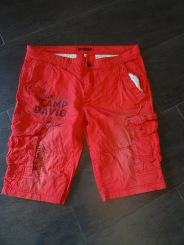 Rote short von camp david - rote,