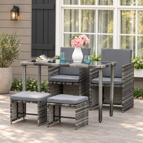Tlg polyrattan sitzgruppe - polyrattan,