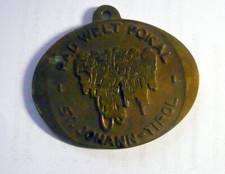 Vintage Plakette Rad Weltcup St. Johann in Tirol