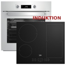 Herdset Induktion Weiß Beko