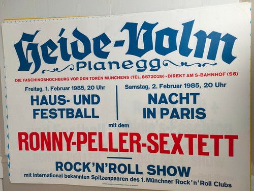 Plakat heide volm planegg - volm,