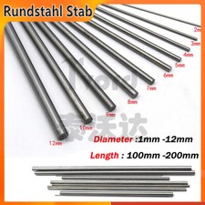 Rundstahl Rundstab Stahl 2mm 3mm~12mm Rundprofil Rundstahl Welle Stange Profil