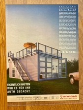 Dywidag Garage Dyckerhoff Widmann Original 1985 Vintage Advert Werbung Reklame