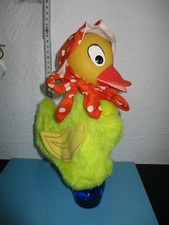 sehr seltene DDR Kleinkinder Handspielpuppe “ Schnatterinchen “ 70iger Jahre