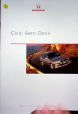 282404) Honda Civic Aero Deck Prospekt 05/1998