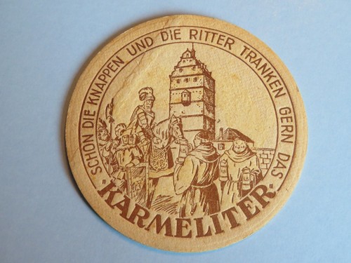 Bier untersetzer karmeliter - ~,