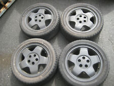  Satz Sommerreifen auf Alu Felge Passat 35i 205/50R15 89V 15Zoll 5 Loch Schwarz