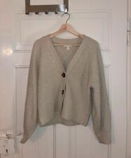 H&M Strickjacke, Gr. M, beige