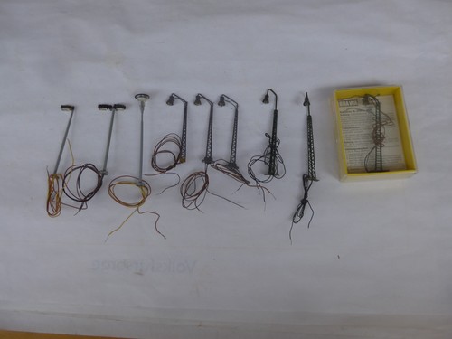 Sammlung von modellbau - sammlung, lampen