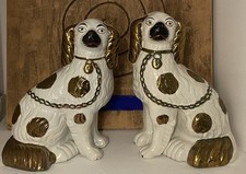 Paar Antike Staffordshire