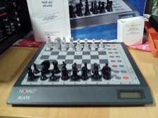 Schachcomputer Novag Agate,Anleitung,Netzteil Top Kult