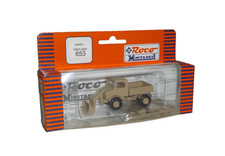 ROCO MINITANKS 1:87 653 Unimog U1400 mit Frontlader NEU OVP 00653