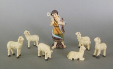 Hirte mit Schulterschaf und 6