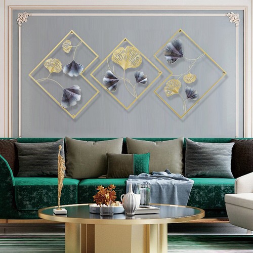 Gro deko wand ginkgo - gro?,