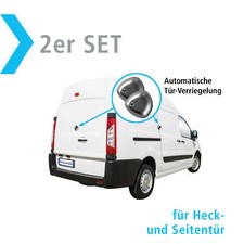 Daken BLACKSTONE COMBO, 2er Set Diebstahlsicherung, Sicherheitsschlösser 