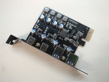 USB 3.2 Gen1 PCIe Erweiterungskarte - 5Gbps - 2x USBC 2x USBA - Schnellversand