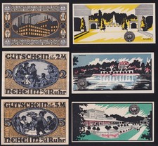 15 x Notgeld Deutschland: Bad-Nauheim Liebenwerda Neheim Königsee Zwickau etc.