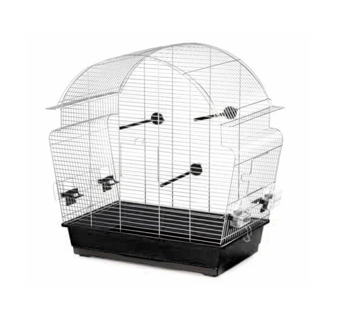 Vogelkäfig donna schwarz - vogelkäfig,