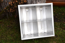 Deckenleuchte ERCO 8545 Einbauleuchte quadratische Bürolampe Lampe 60x60x19 cm