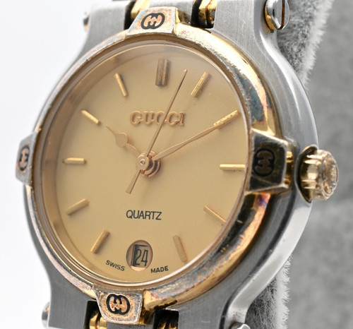 Exc gucci 9000l - gucci, gold