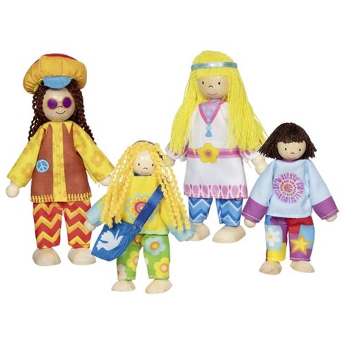 Goki biegepuppen familie love - biegepuppen,