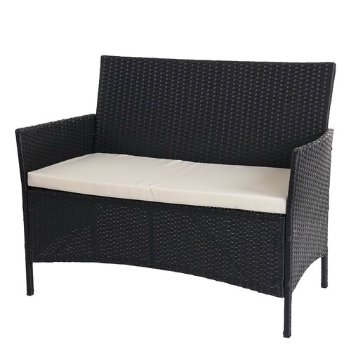 Poly rattan gartenbank halden - poly-rattan,