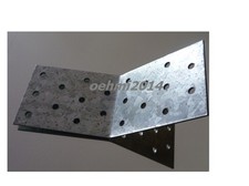 Lochplattenwinkel 90-160 grad verzinkt Lochplatten Nagel Flachverbinder Winkel