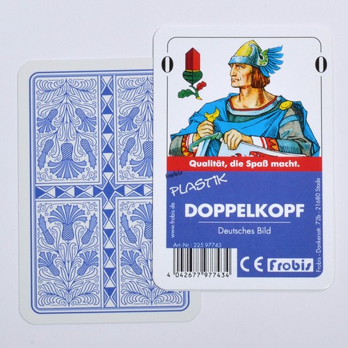 Doppelkopfkarten plastik - doppelkopfkarten,