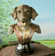 Hund Büste General H: 34 cm