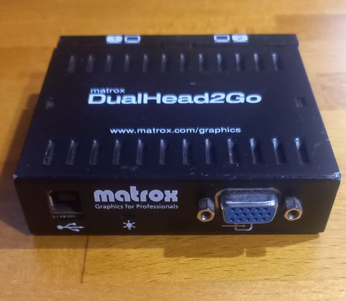 Matrox dualhead2go grafikkarte - matrox,