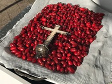 Antikes Silberkreuz 925/1000 Sterling / Vintage sehr Alt / 144,2 Gramm