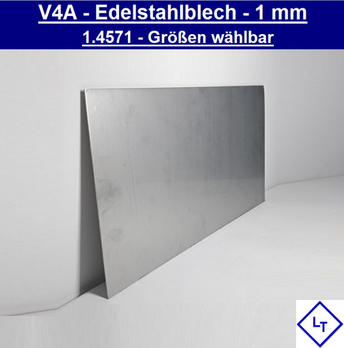 Edelstahlblech v4a 14571 - 1,
