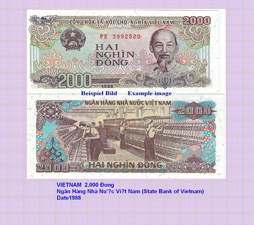 Vietnam viet nam 2000 dong - ,