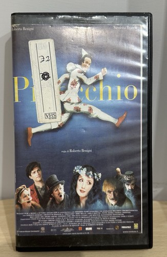 Pinocchio vhs roberto - pinocchio,