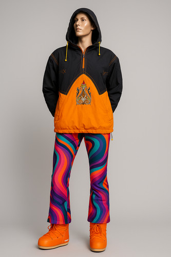 Vintage snowboard skijacke - skijacke, x1