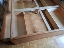 Doppelbett Buche massiv, gebraucht
