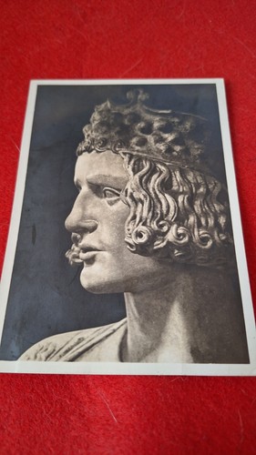 Postkarte vintage kopf - -,