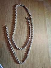 Herren Silberkette Kordelkette