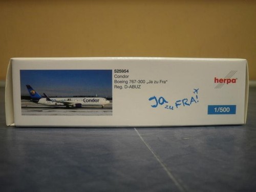 Herpa wings 500 boeing - herpa, 1:500